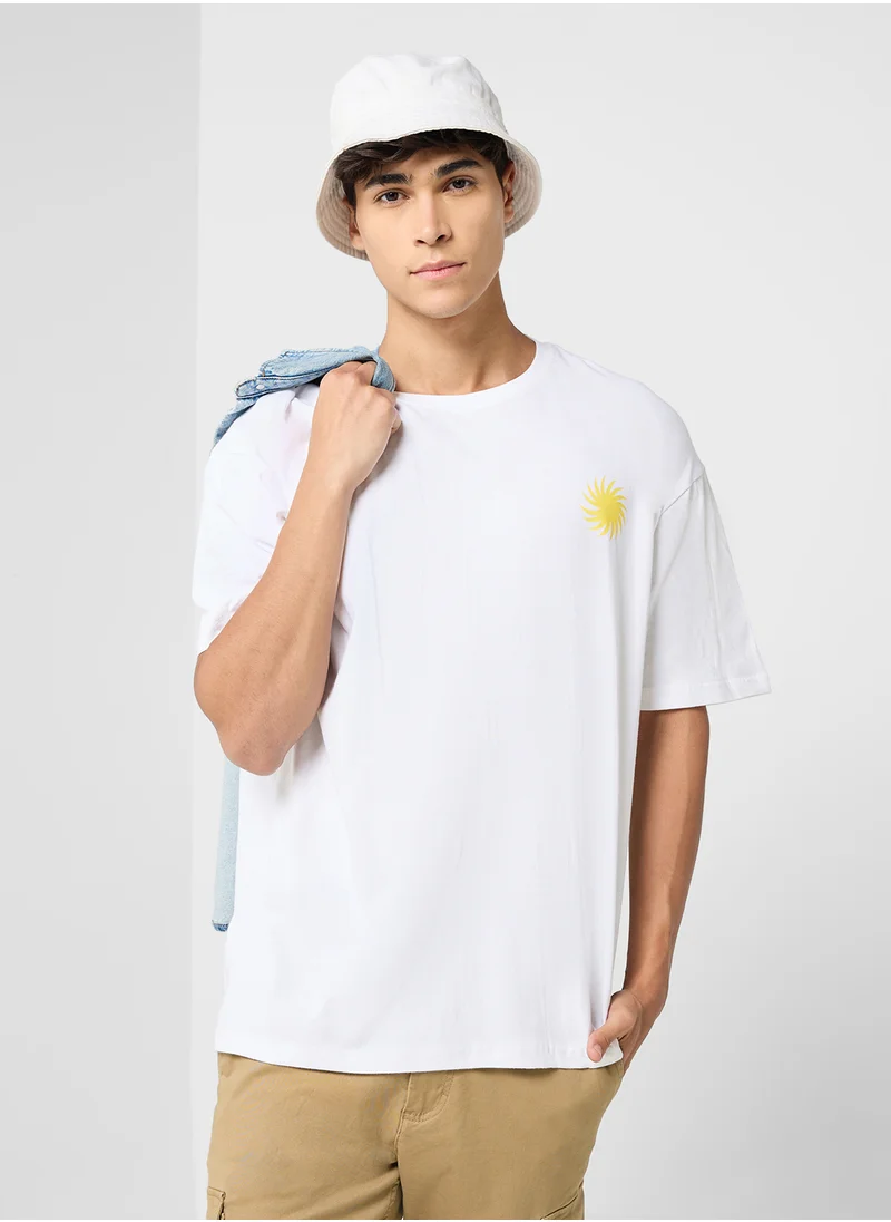 سفنتي فايف Oversized T-Shirt