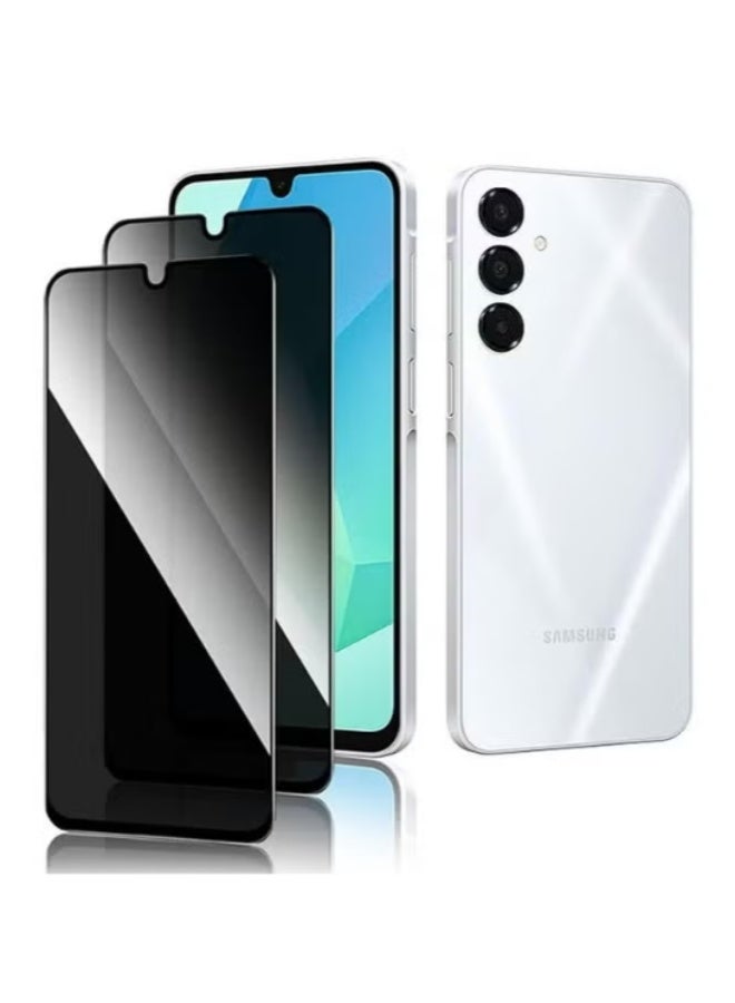 2 Pack Privacy Screen Protector for Samsung Galaxy A16 4G/5G,Anti-Spy Tempered Glass,Ultra HD, Anti-Scratch, Bubble-Free, Easy Install 9H Protective Glass - Image 1