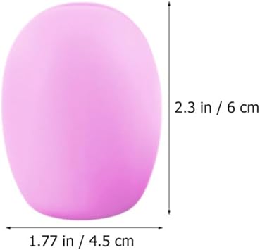 Beaupretty 6PCS Makeup Brush Cover Keep Sleeves Holders for Protectors Cover Blush Holder Makeup Cosmetics Protector Pen Foundation Travel Sleeve Cleaner up Case Storage Silicone Guard - Image 4