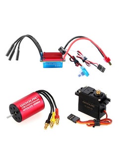 GoolRC S2435 4500Kv Brushless Motor S25A Esc With 2.2Kg Metal Gear Servo Upgrade Brushless Combo Set For 1/16 1/18 Rc Car Truck  - Image 2