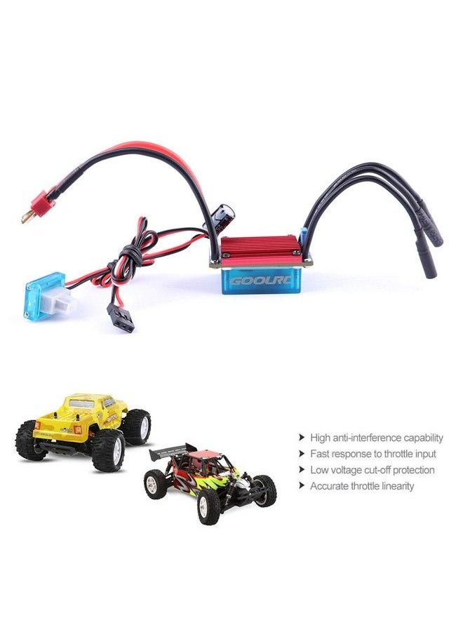 GoolRC S2435 4500Kv Brushless Motor S25A Esc With 2.2Kg Metal Gear Servo Upgrade Brushless Combo Set For 1/16 1/18 Rc Car Truck  - Image 3