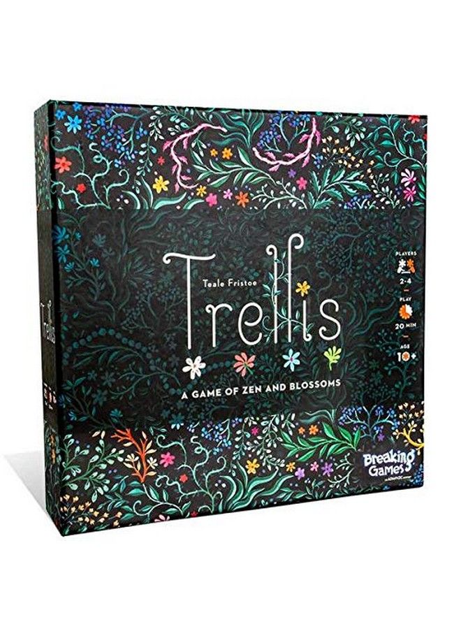 Breaking Games Trellis Strategic Board Game ; Perfect For Game Nights Parties And Casual Hangouts Components ; Easy To Learn Fun To Master ; Ideal For 24 Players - Image 1
