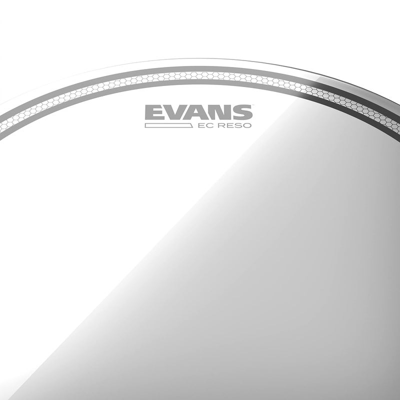 EVANS EC2 Clear Resonant Drumhead, 6 Inch - Image 2