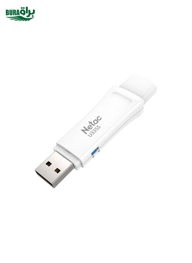 BURAQ - Netac U335S USB 3.0 High Speed Antivirus Write Protection USB Flash Drives U Disk, Capacity:32GB - Image 1