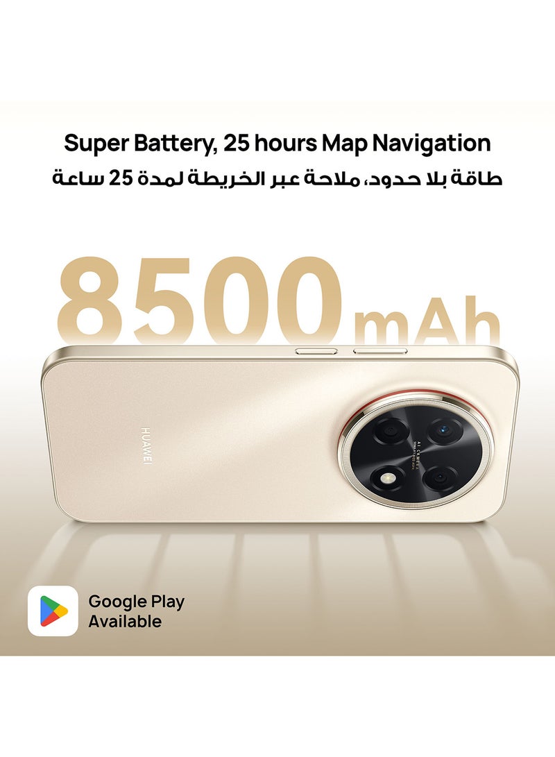 HUAWEI Nova 15 Max Dual SIM Smartphone Golden Black Smartphone 8GB RAM + 256GB - Middle East Version with Google Playstore - Image 3