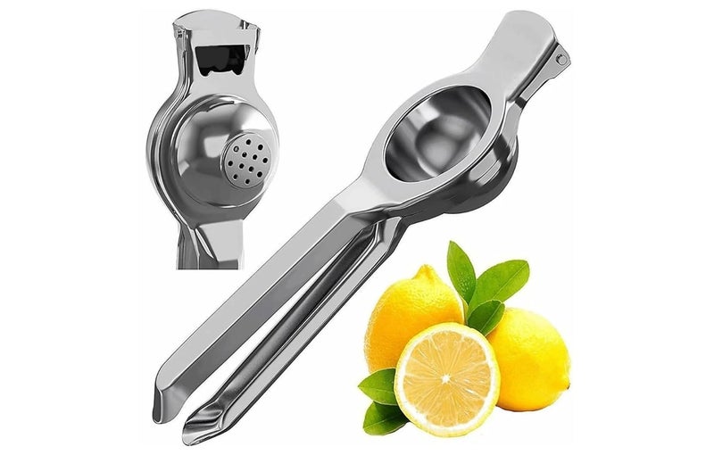 Ervio 2 IN 1 Stainless Steel Lemon Squeezer with Bottle Opener Lemon Presser Lemon Crusher Nimbu Nichodni - Image 1