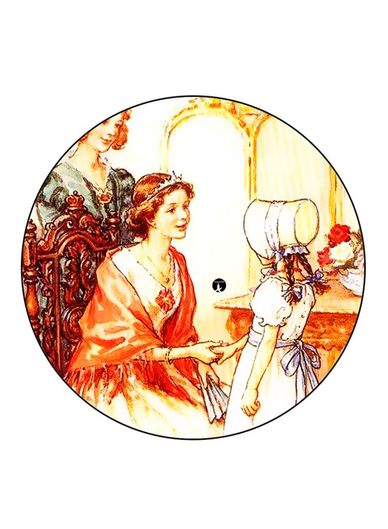 Vintage Art Printed Mouse Pad Multicolour
