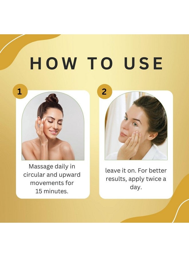 Aroma Treasures Golden Glow Face Oil For Glowing Skin Suitable For Normal To Dry Skin 50Ml - Image 5