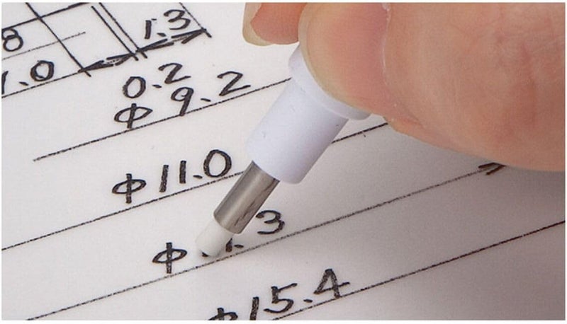 Tombow Holder Eraser Mono Zero Round Sharpe Black EHKUR11 - Image 4