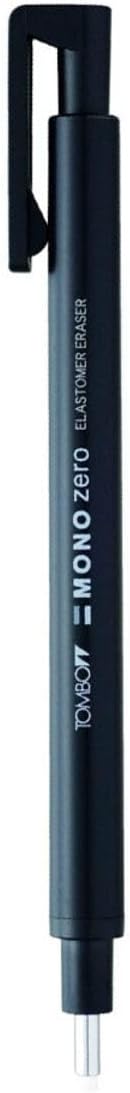 Tombow Holder Eraser Mono Zero Round Sharpe Black EHKUR11 - Image 3