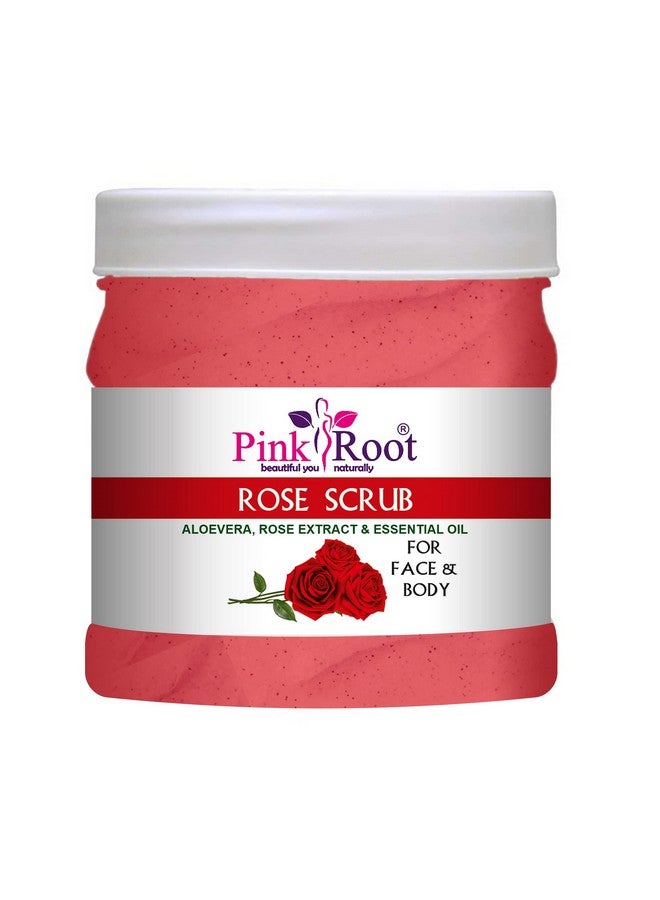 Pink Root Rose Exfoliating Facial Scrub Will Soothe Your Skin And Leave A Glowing Complexion 500Ml - Image 1