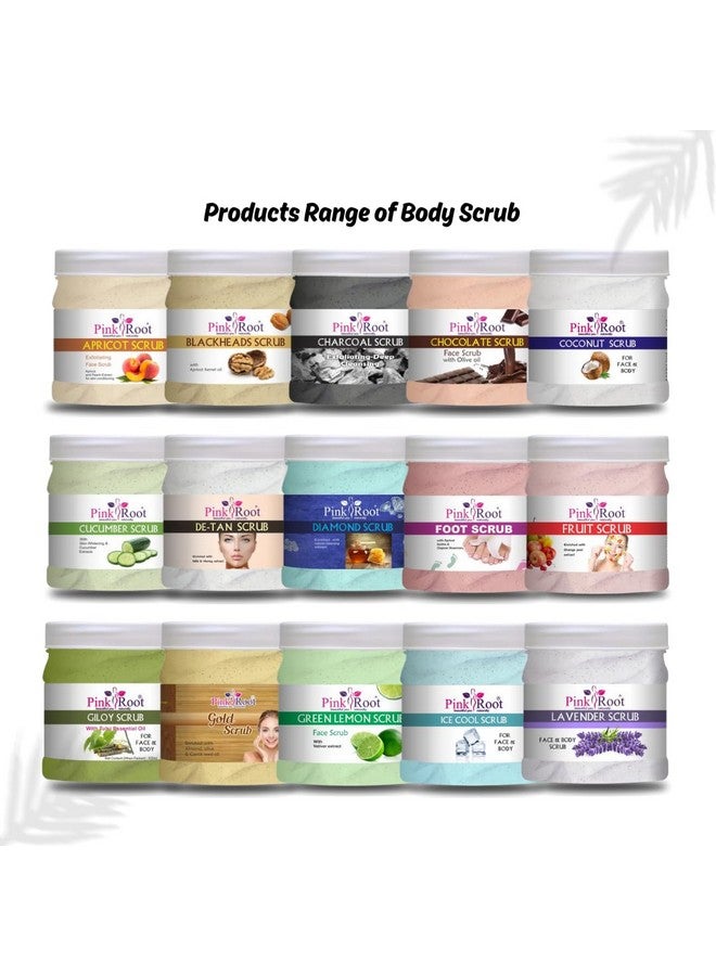 Pink Root Rose Exfoliating Facial Scrub Will Soothe Your Skin And Leave A Glowing Complexion 500Ml - Image 4