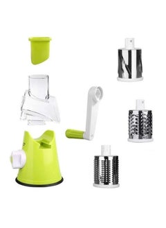 Vegetable Slicer 3 In 1 Handheld Spiral Rotary Drum Slicer For Vegetable Fruit Cheese Nut