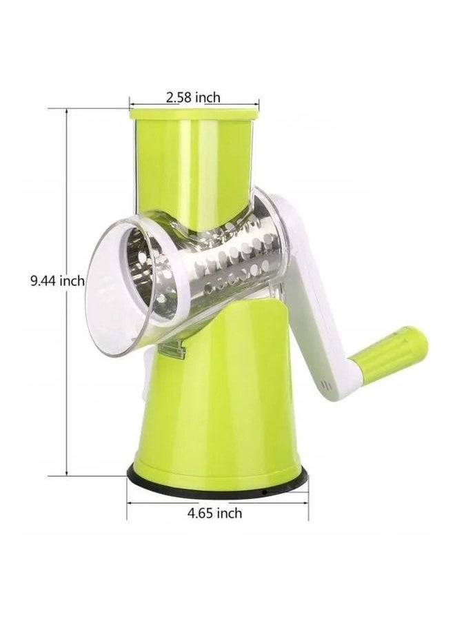 Arabest - Vegetable Slicer 3 In 1 Handheld Spiral Rotary Drum Slicer For Vegetable Fruit Cheese Nut - Image 1