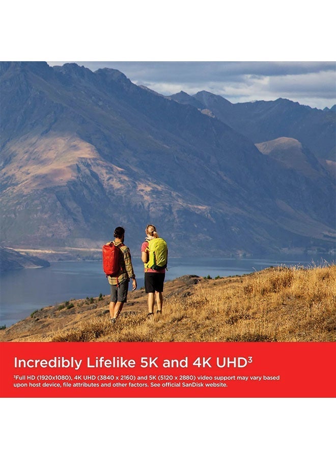 2TB micro SD card  (For Smartphones, Action Cams, Drones, Speeds up to 250 MB/s, 5K, 4K UHD) A2 App Performance + RescuePro Deluxe UHS-I, C10, U3, V30 - Image 3