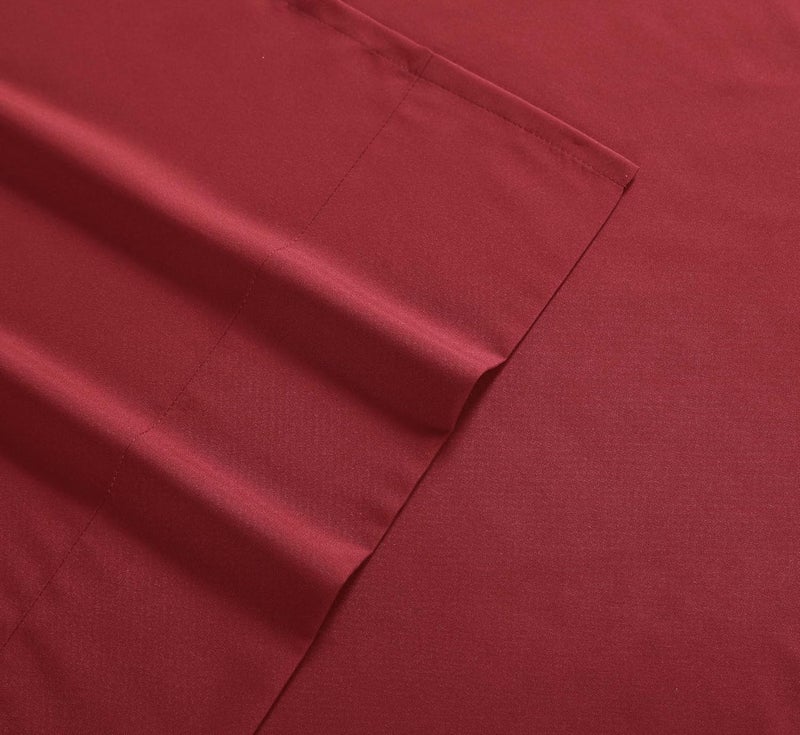 TRULY SOFT Everyday Sheet Set, Queen, Red - Image 2
