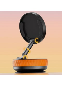 XIPH 360° Rotatable 270° Foldable Vacuum Suction Cup Magnetic Steel Phone Holder for Cars  - Image 4