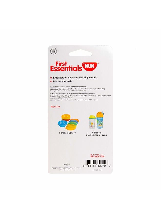 NUK First Essentials Soft-Bite Infant Spoons, 4-Pack - Image 3