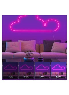 Y&D Smart Neon Light Strip Wifi DIY 3m with APP Control and Music Sync Voice Activated Connection Alexa Google Suitable for Bedroom Living Room Game Decoration  - Image 3