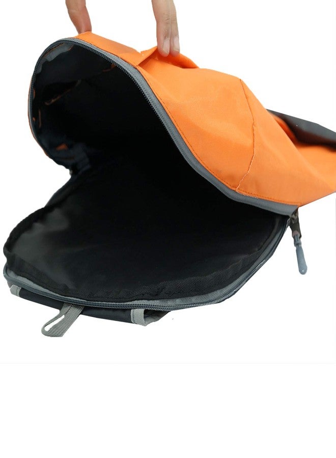 LIONBONE حقيبة ظهر كاجوال بوليستر 15 لتر من لايون بون، Hb-Lb-0022، برتقالي - Image 4