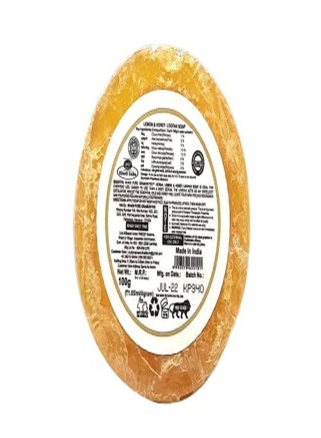 كادي صابون ليفة خادي بالليمون والعسل النقي، 100 غرام (عبوة من 6 قطع)، 100 غرام (عبوة من 6 قطع) - Image 3