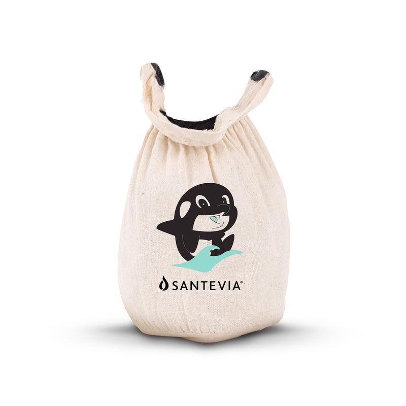 Santevia Organic Cotton Bath Faucet Filter by Santevia | Sensitive Skin Bathtub Water Purifier | Adds Nourishing Minerals for Hair & Skin | Chlorine Filter | Made in North America - Image 1