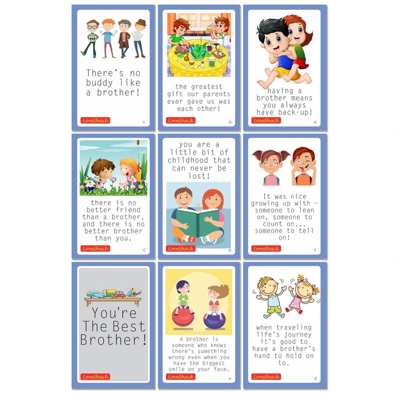 exciting Lives أفضل بطاقات هدايا للأخ - هدية لراکشابندھان، عيد ميلاد راخي، شكرًا، حب للأخ، باي، برو (متعدد الألوان) - Image 4