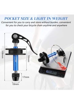 Captaintech Bike Chain Keeper, Bicycle Chain Holder Bike Dummy Hub Chain Keeper for Chain Cleaning Transporting Lubing Storing  - Image 2