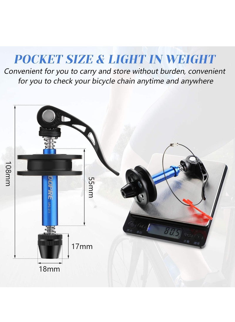 Captaintech Bike Chain Keeper, Bicycle Chain Holder Bike Dummy Hub Chain Keeper for Chain Cleaning Transporting Lubing Storing  - Image 2