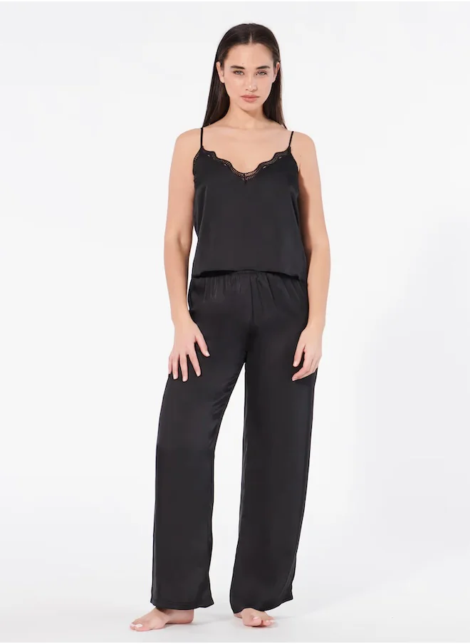 UNDIZ Satin trousers