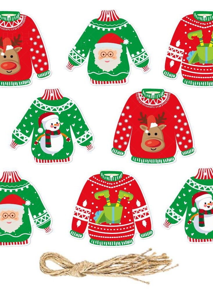 New Christmas Decoration Ugly Sweater Hanging Pendant Christmas Tree Decoration Decoration Decoration Hanging Tag - Image 1