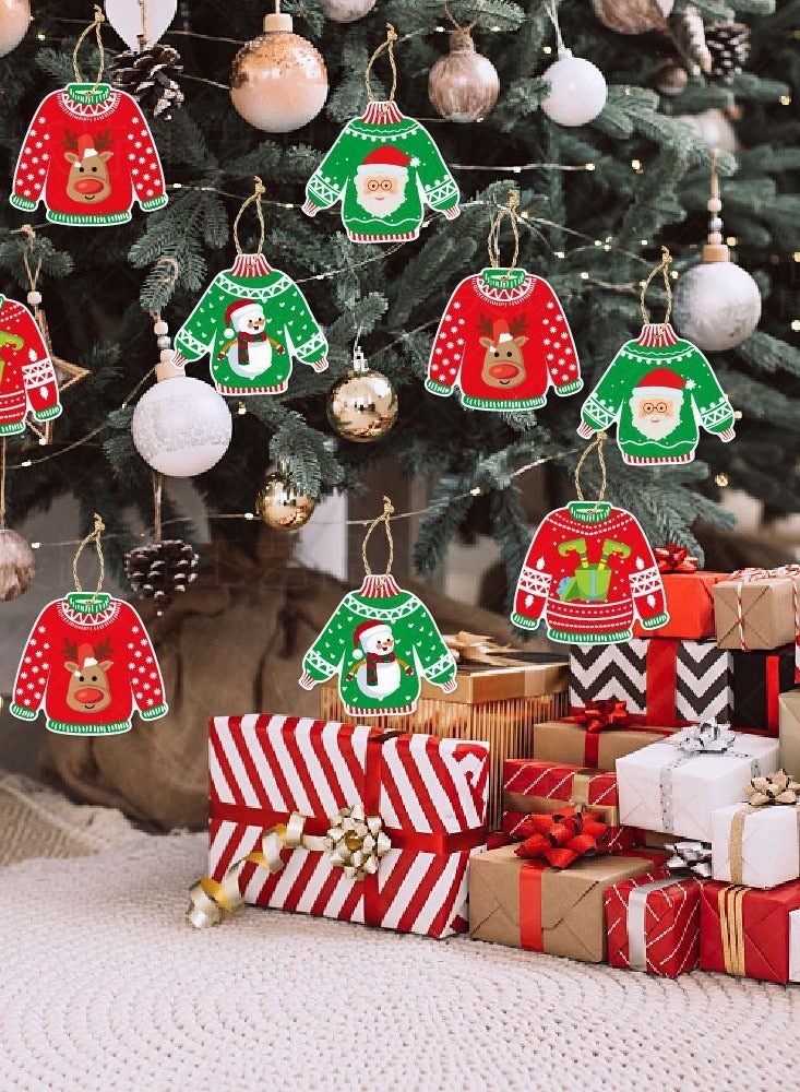 New Christmas Decoration Ugly Sweater Hanging Pendant Christmas Tree Decoration Decoration Decoration Hanging Tag - Image 4