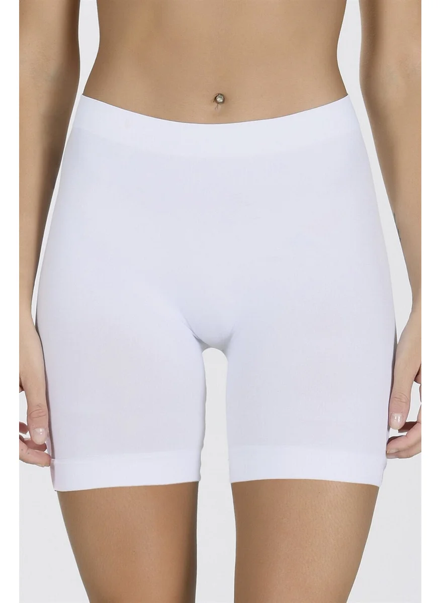 إن بي بي 2029 Seamless Recovery Non-Trace Women's Long Boxer Shorts