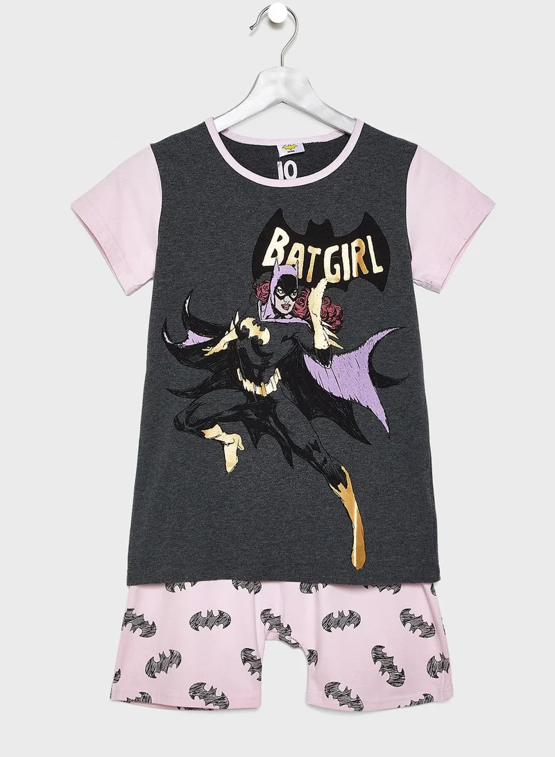 Cotton On Kids Batgirl Pyjama Set