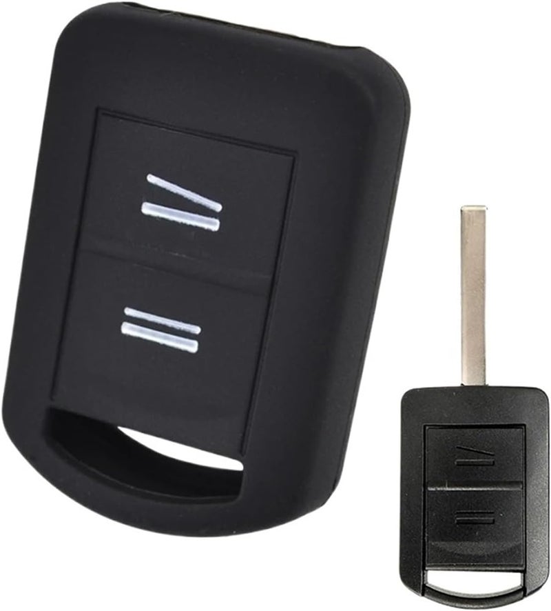 QASULER Silicone Key Case Cover for Opel and Vauxhall - Image 1