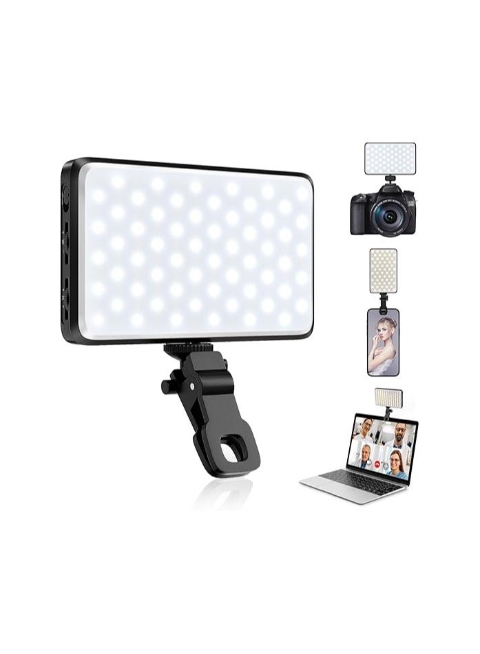 Rechargeable 120 LED Selfie Video Light – 3 Lighting Modes – 5000mAh Portable Fill Light for Phone, Tablet, Laptop, and Camera – Ideal for Photography, Vlogging, and TikTok - Image 1
