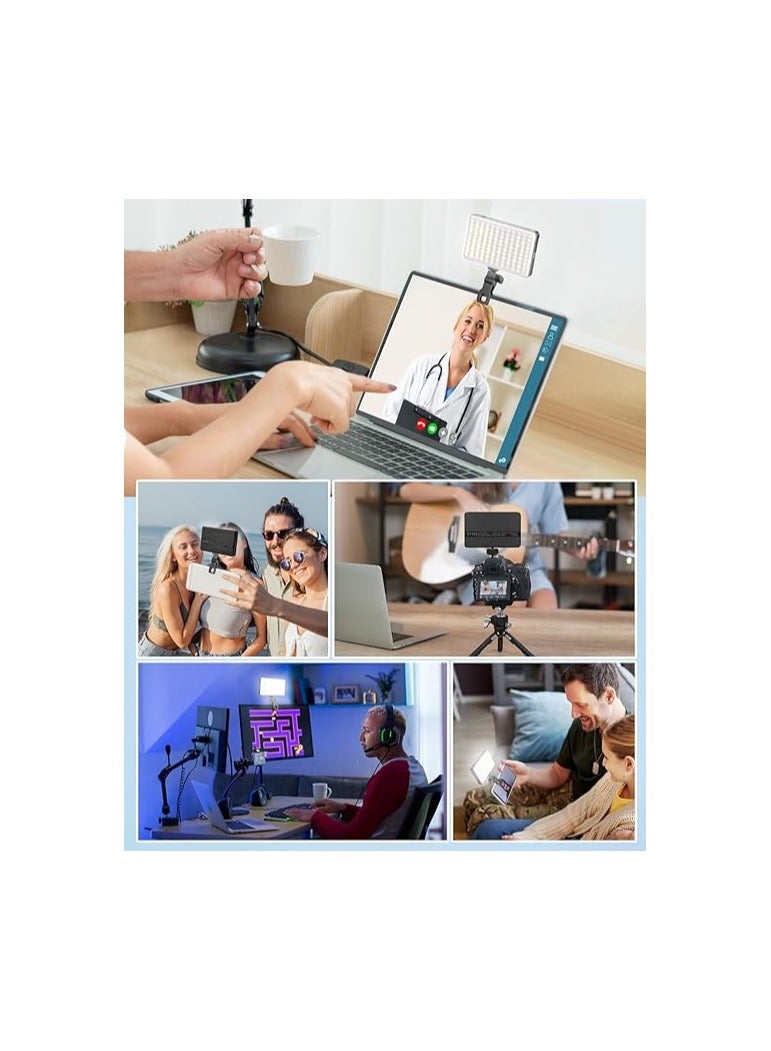 Rechargeable 120 LED Selfie Video Light – 3 Lighting Modes – 5000mAh Portable Fill Light for Phone, Tablet, Laptop, and Camera – Ideal for Photography, Vlogging, and TikTok - Image 2