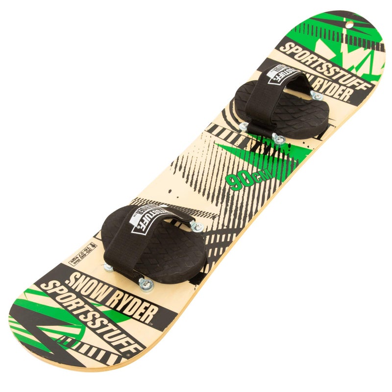 Sportsstuff Snow Ryder, Hardwood Snowboard, perfect for Beginners and Backyard Fun - Image 1