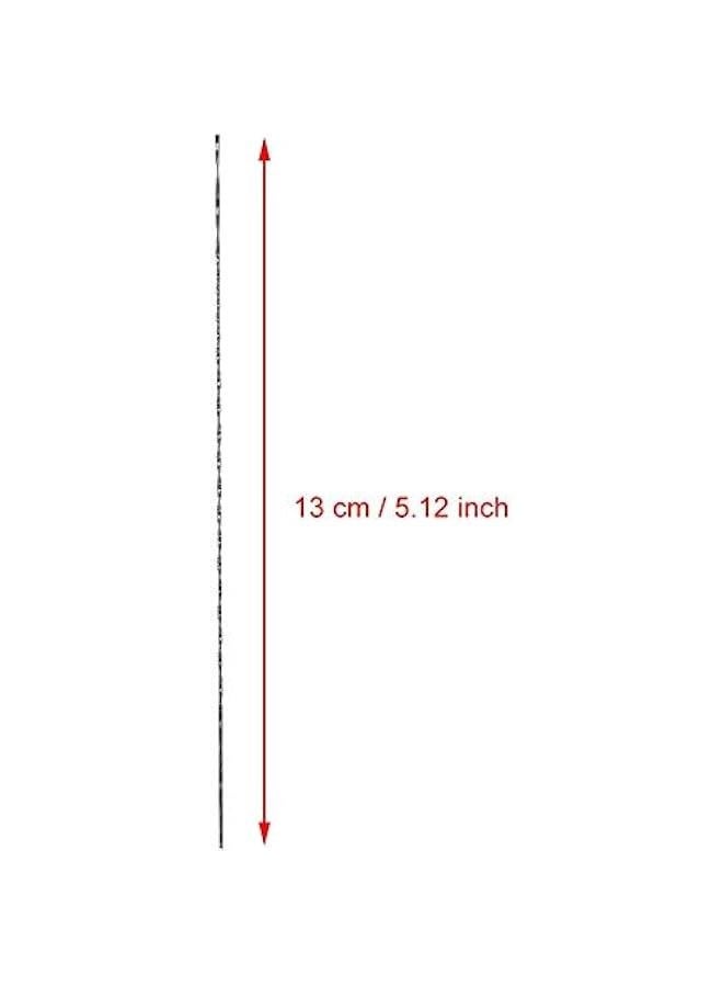 12 قطعة من شفرات المنشار المتعرج بأسنان حلزونية، مقبض منشار الجواهر، شفرات منشار متعرج، طرف النهاية لقطع الخشب، المعادن، البلاستيك، والنحت (4#) - Image 5