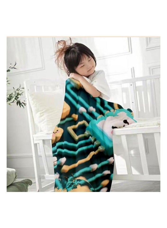 general Flannel thin blanket (warm and comfortable, suitable for sleep, gaming, dust removal and sandproof) 150cm*200cm - 48 - Image 3