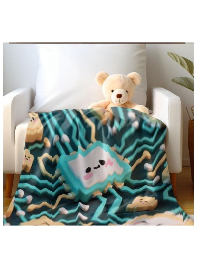 general Flannel thin blanket (warm and comfortable, suitable for sleep, gaming, dust removal and sandproof) 150cm*200cm - 48 - Image 4