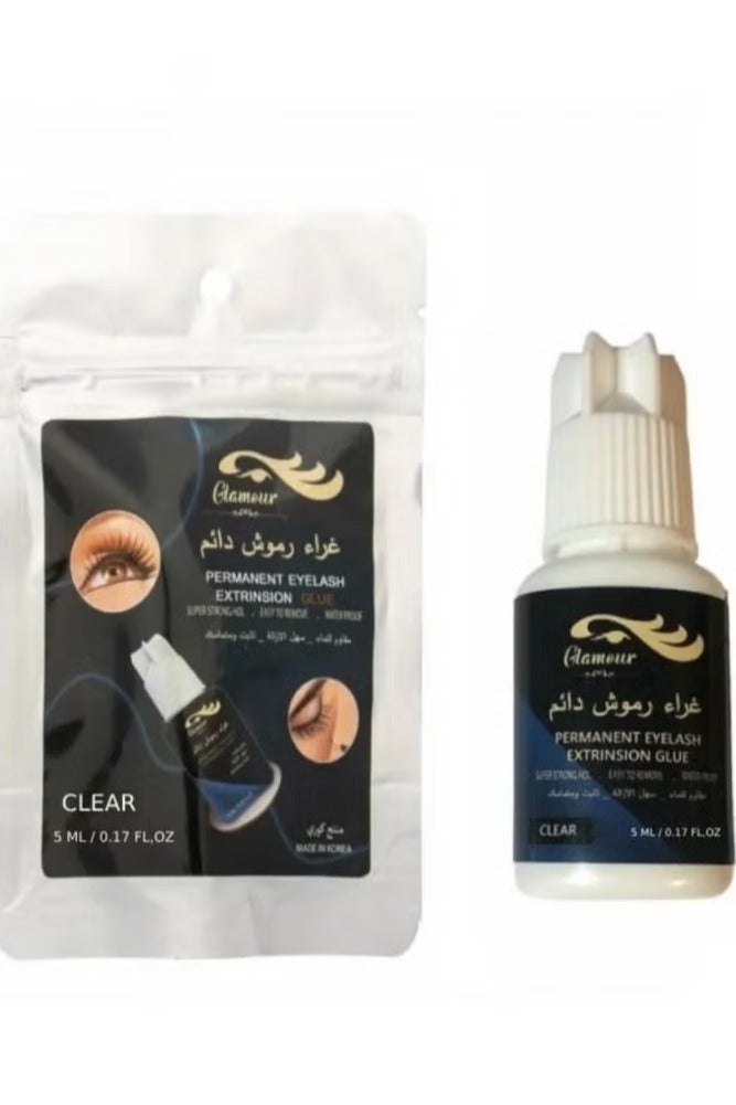GLAMOUR Waterproof Permanent Eyelash Glue 5ml - Image 1