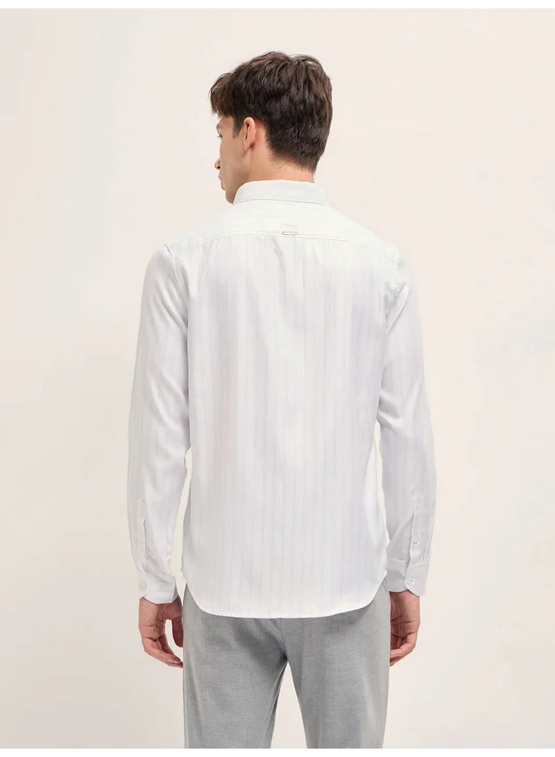 The Bear House  Men’s Long Sleeve Shirt – Classic, Comfortable and Stylish Essential for Work, Travel or Casual Outings for Men | Best Price UAE
