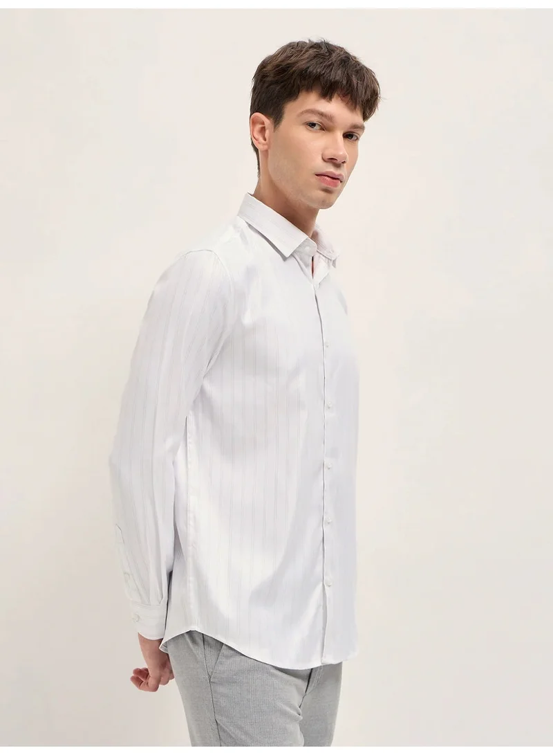 THE BEAR HOUSE Men’s Long Sleeve Shirt – Classic, Comfortable and Stylish Essential for Work, Travel or Casual Outings