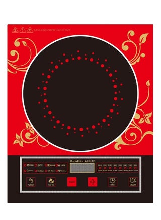 Induction Cooker Infrared Induction Cooker 2200W Only for magnetic cooking utensils，Touch Control,4 Digit LED Display Red and black - pzsku/Z89A8CCB9B136E2651AE9Z/45/_/1737438270/3fe31b4e-413b-4933-b533-19b457963855