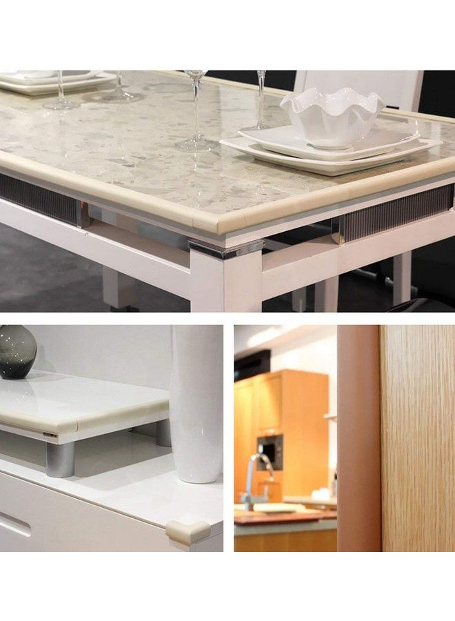 M2cbridge L Shape Extra Thick Furniture Table Edge Protectors Foam Baby Safety Bumper Guard 6.5 Ft (Yellow) - Image 3