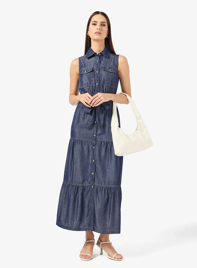 ايلا فستان طبقات بتصميم -