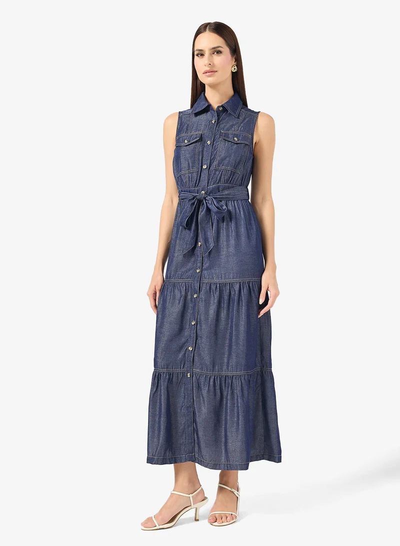 Ella  A-line Tiered Dress for Women | Best Price UAE