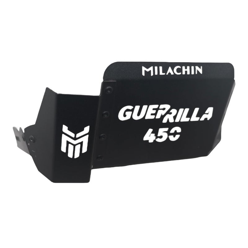 Milachin RE Gurrrilla 450 Engine Guard Sump Guard Black Colour - Image 5