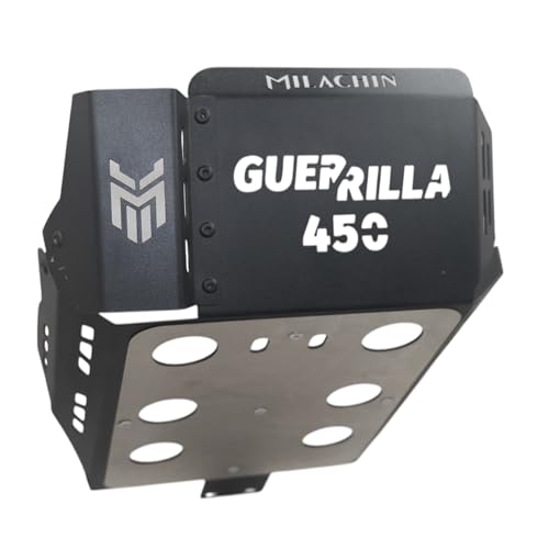 Milachin RE Gurrrilla 450 Engine Guard Sump Guard Black Colour - Image 3